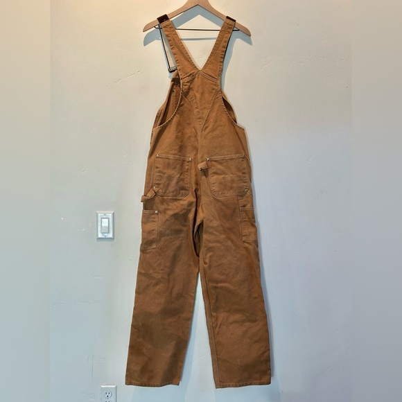 Carhartt Canvas Work Overalls - Men’s Large - Picture 8 of 9